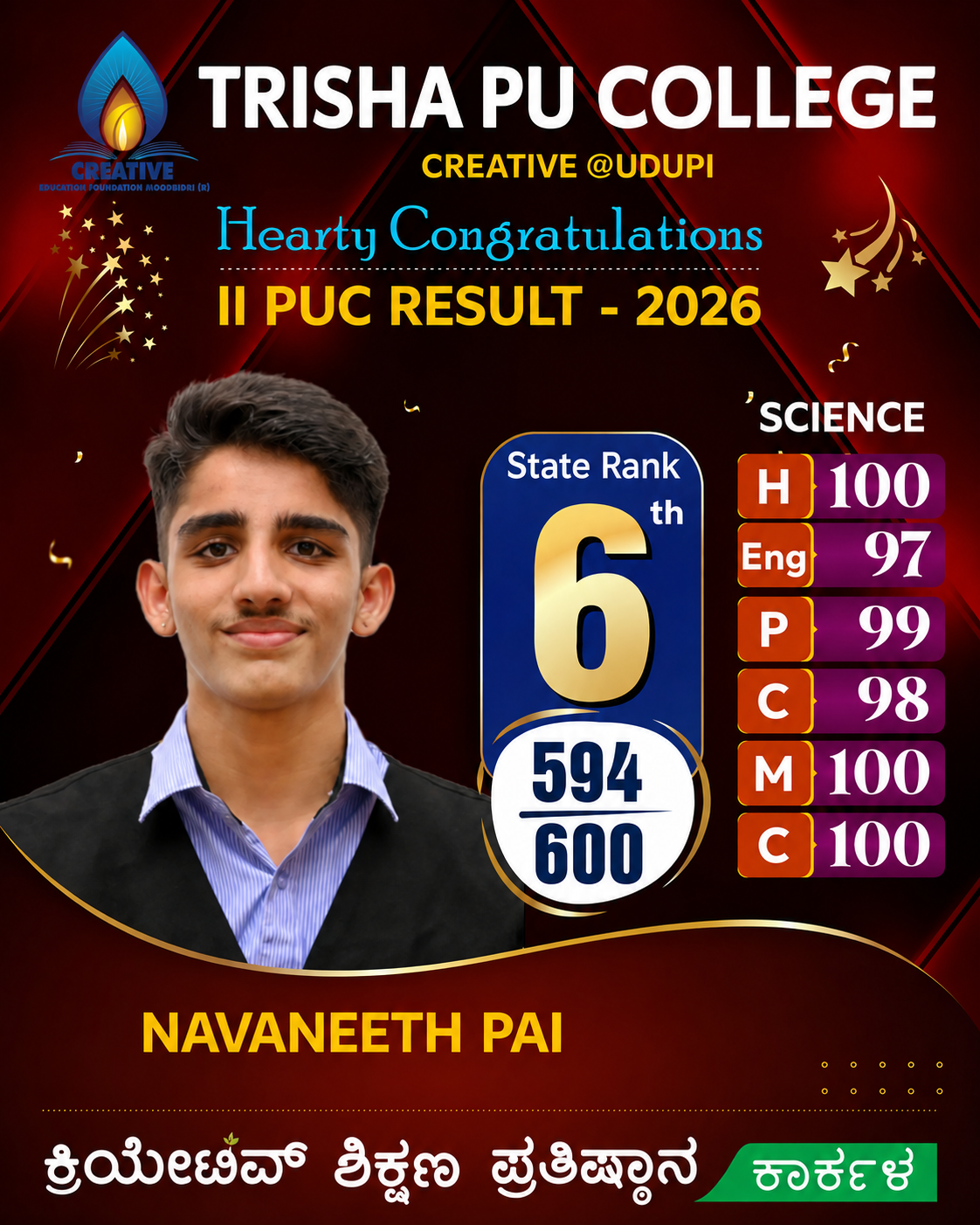 Creative Trisha PU College