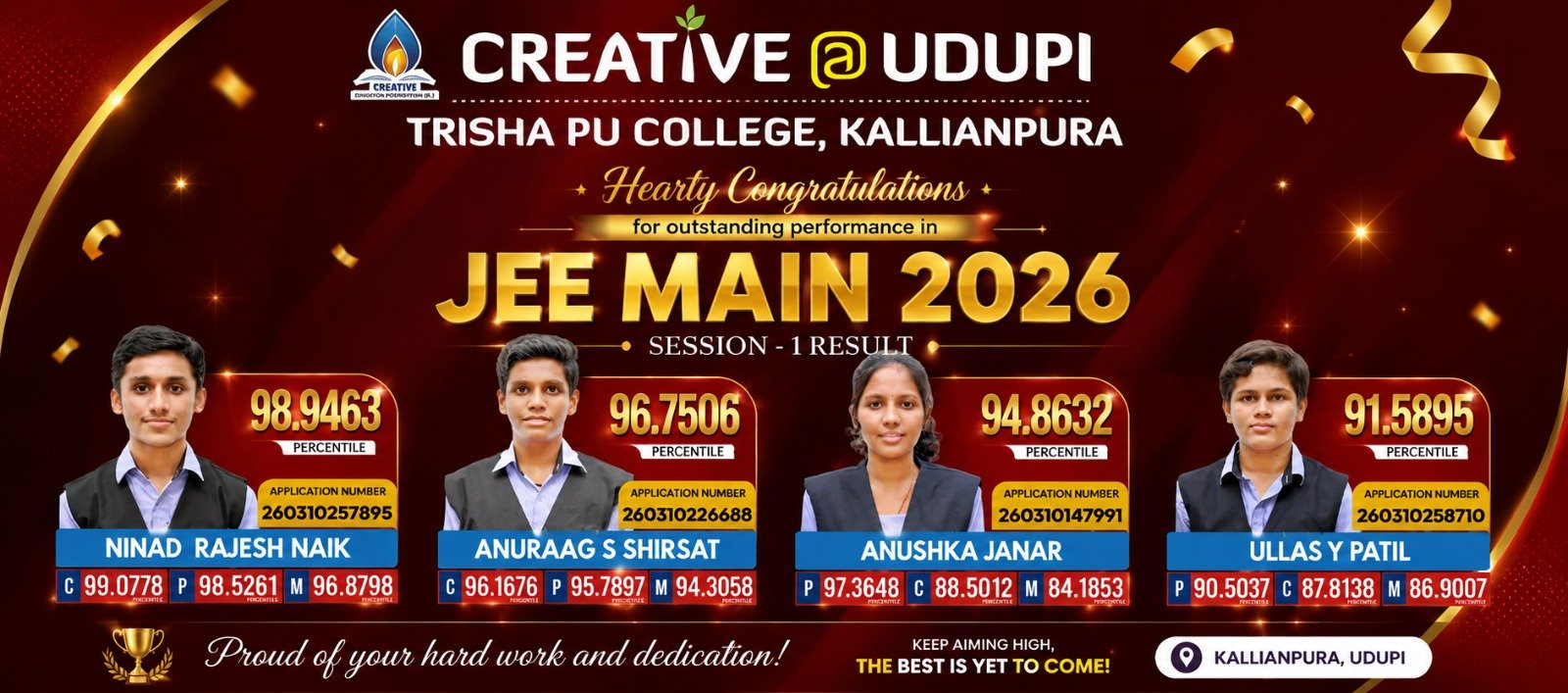 Creative Trisha PU College